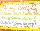 2014 birthday cake